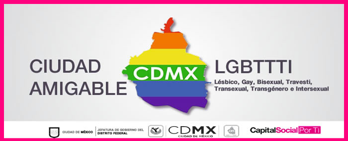 la CDMX es una Ciudad Amigable LGBTTTI